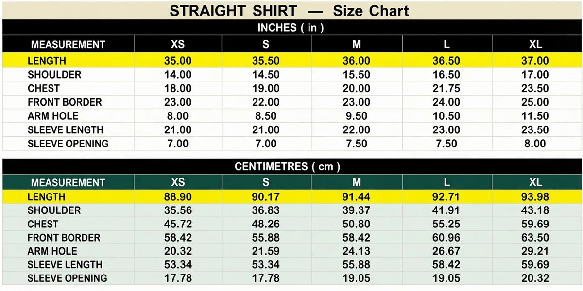 Size Guide - 1