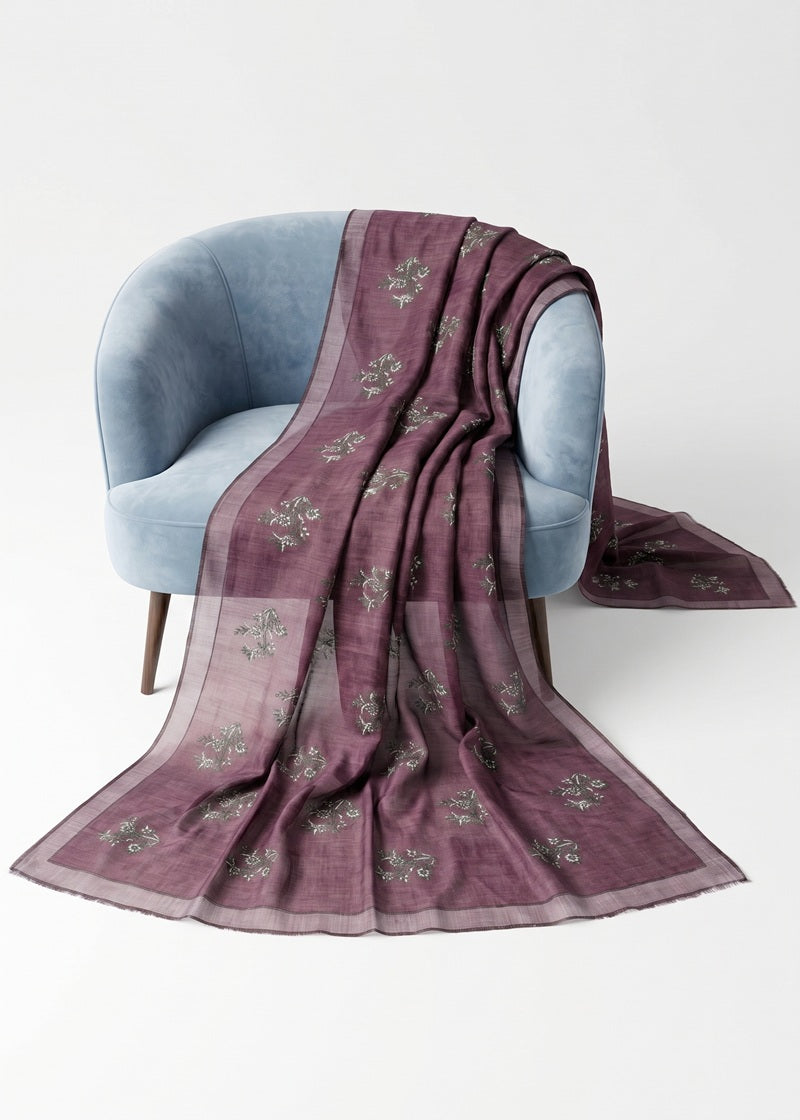Zenith Rose Whisper Cotton Dupatta