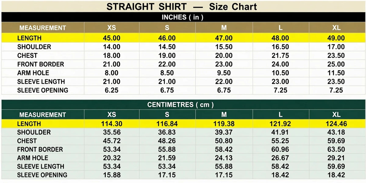 Size Guide - 1