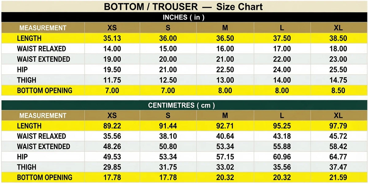 Size Guide - 1